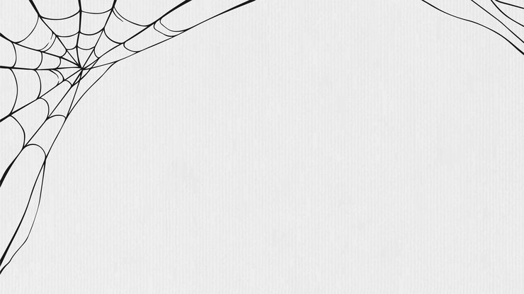 Vetor fundo de teia de aranha para o halloween
