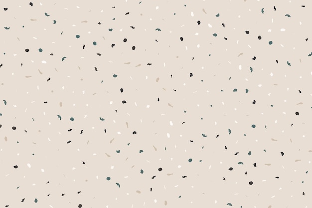 Vetor fundo de terrazzo simples minimalista boho