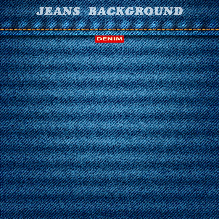 Vetor fundo de textura azul jeans