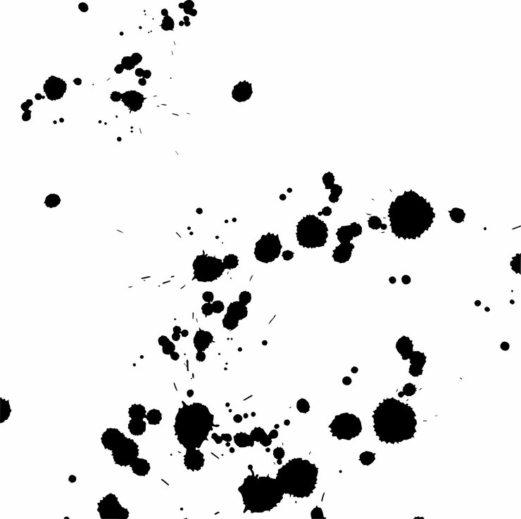 Vetor fundo de textura de espetáculo preto aquarela