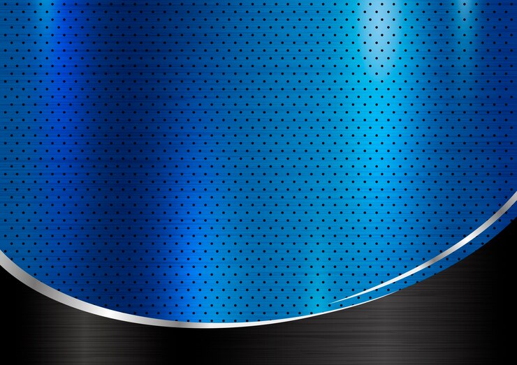 Vetor fundo de textura de metal azul