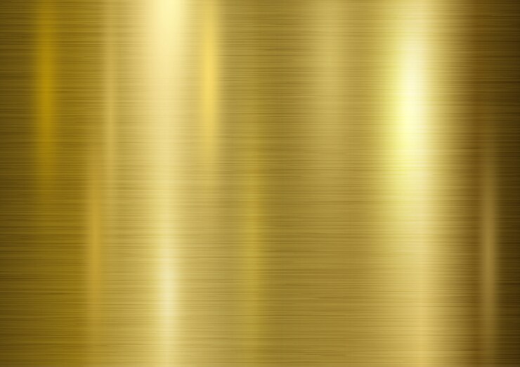 Vetor fundo de textura de metal ouro