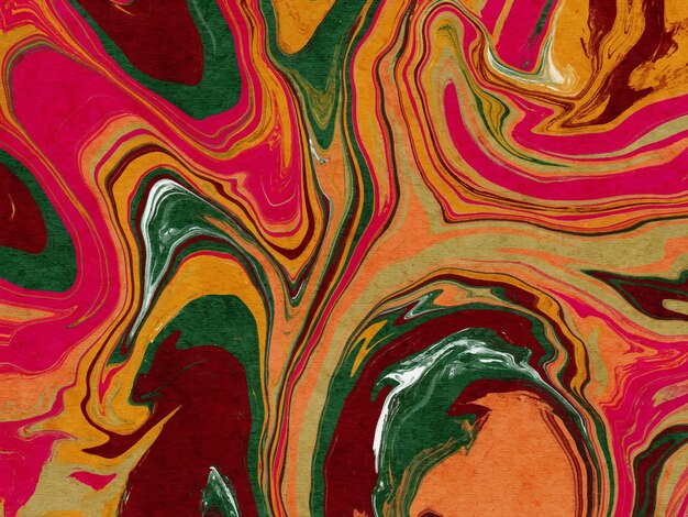 Fundo de textura de pintura de mármore líquido