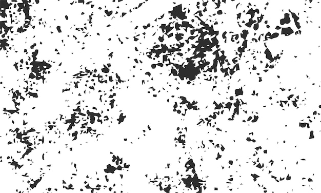 Vetor fundo de textura grunge abstrato preto e branco