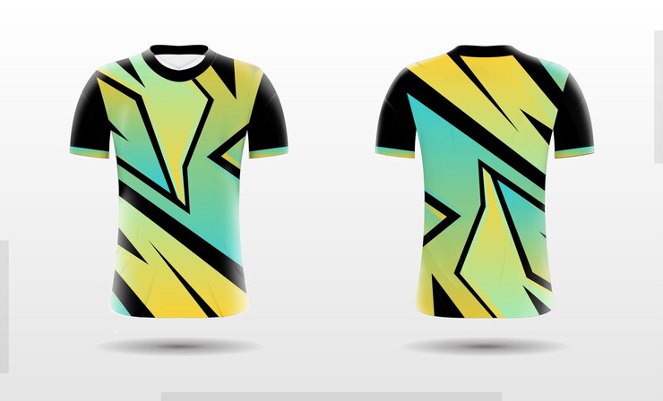 Fundo de textura grunge de camisa esportiva para vetor de jogo de futebol de camisa de ciclismo de futebol premium