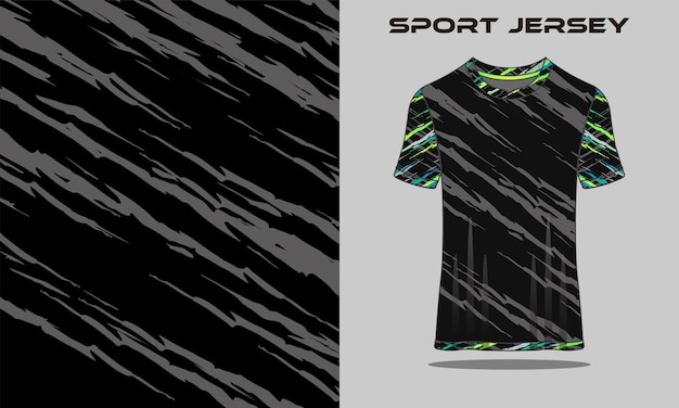 Fundo de textura grunge esporte camiseta para camisa de futebol ciclismo vetor de jogos de futebol