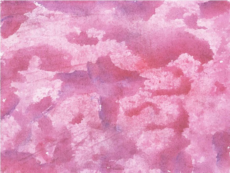 Fundo de texturas aquarela abstratas rosa