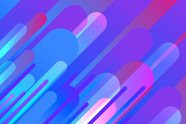 Fundo de vendas de forma fluida abstrata Vetor grátis