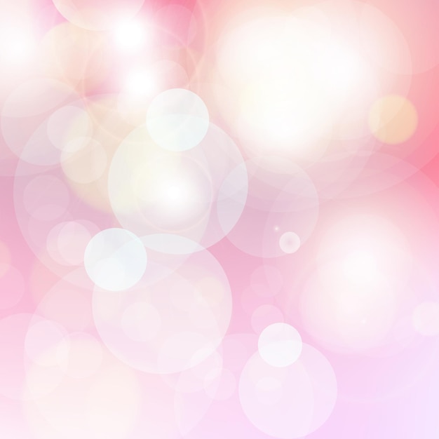 Fundo de verão desfocado com efeito bokeh