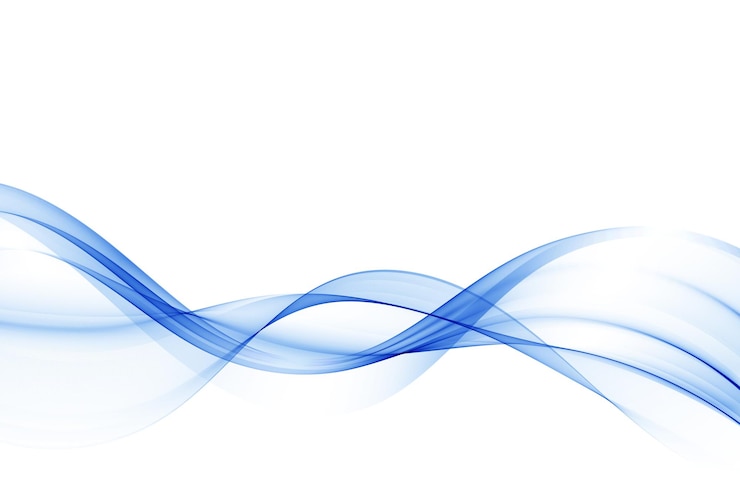 Vetor fundo de vetor de onda azul abstrato para panfleto de site de projeto de design de brochura