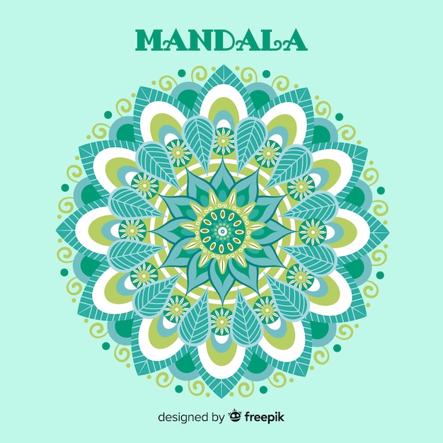 Fundo decorativo de mandala