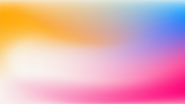 Fundo desfocado abstrato colorido Transições suaves de cores iridescentes Gradiente colorido Cenário de arco-íris