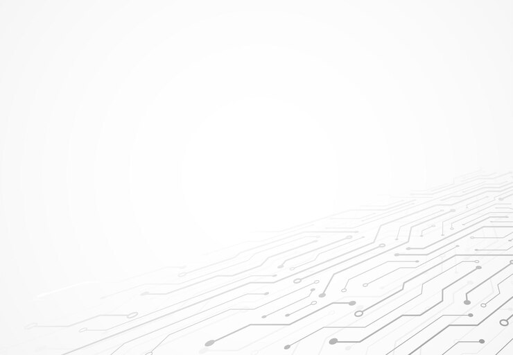Vetor fundo digital abstrato com textura de placa de circuito de tecnologia placa-mãe eletrônica