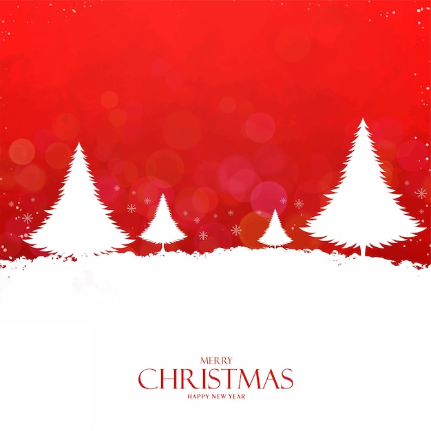 fundo do cartão de Natal da árvore de Natal