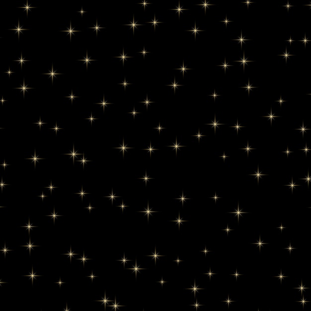 Fundo do céu com estrelas