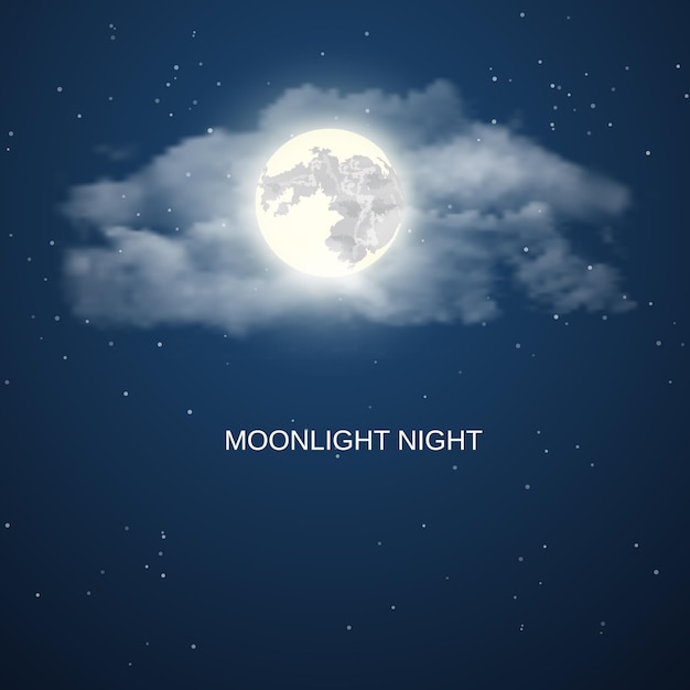 Fundo do céu noturno