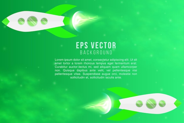 Fundo do espaço. cenário de cosmo realista verde. nebulosa estrelada com poeira estelar e via láctea