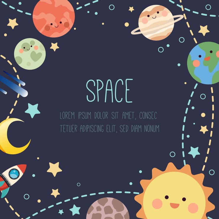 Vetor fundo do espaço