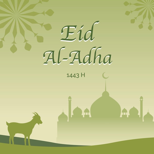 Fundo do feed do Instagram Eid AlAdha
