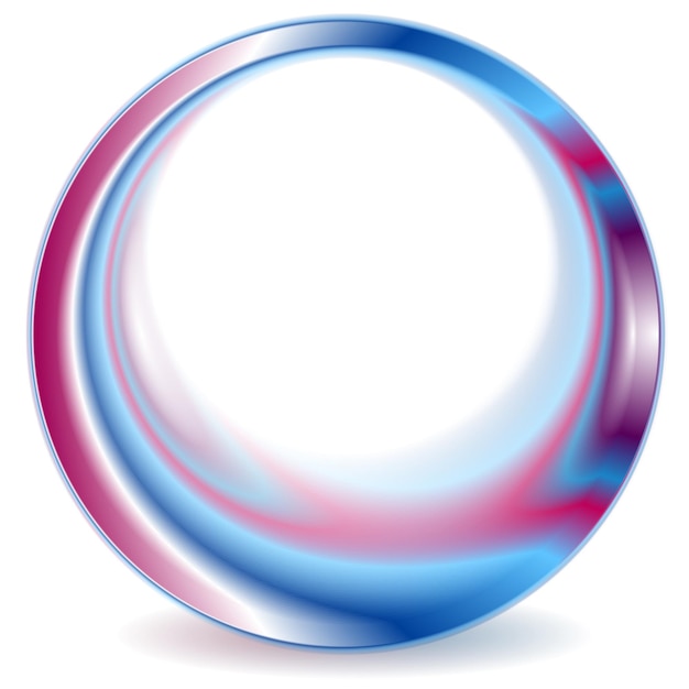 Fundo do logotipo do círculo abstrato roxo azul