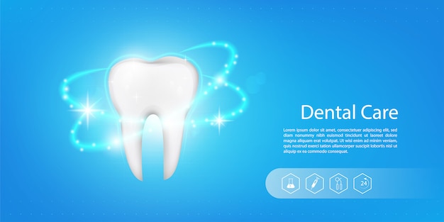 Fundo do modelo dental