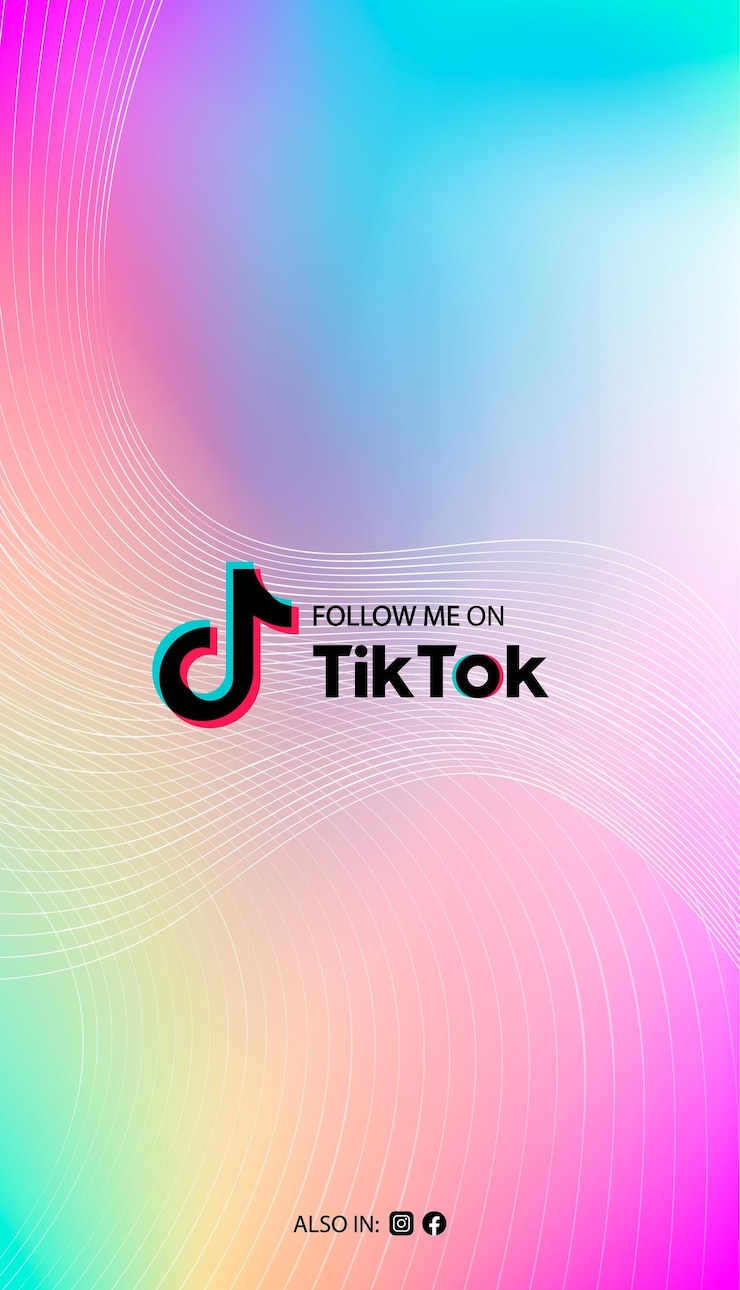 Vetor fundo do tik tok