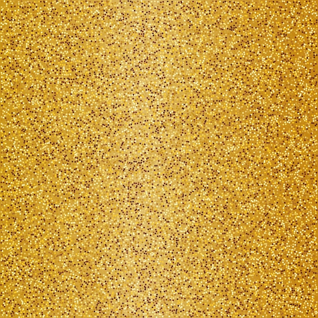 Vetor fundo dourado com glitter