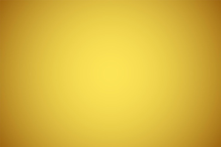 Fundo dourado com uma cor de gradiente suave