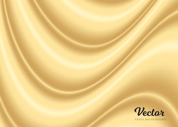 Vetor fundo dourado de luxo