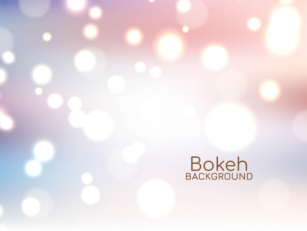 Fundo elegante bokeh suave