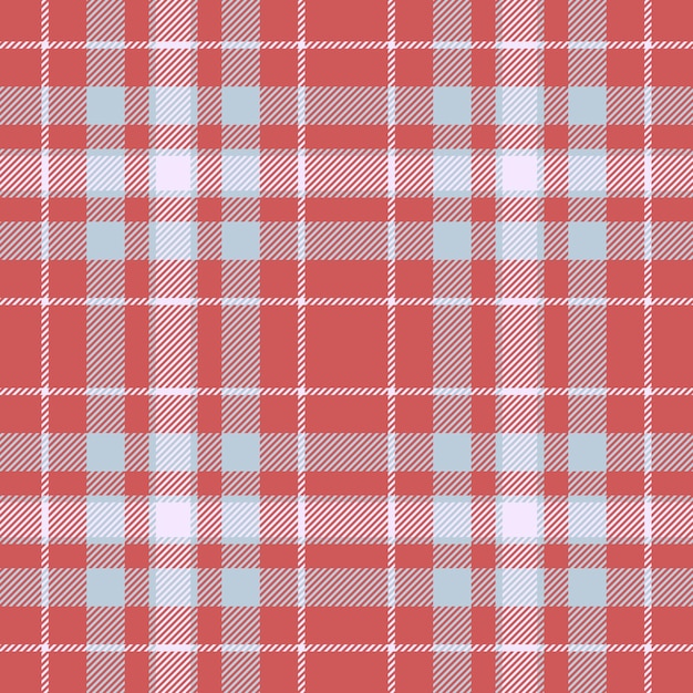 Vetor fundo em quadros vetoriais de tecido de tartan de verificação com um padrão sem costura de textil