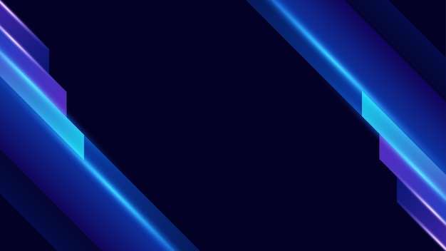Fundo esportivo com formas ciano roxas azuis