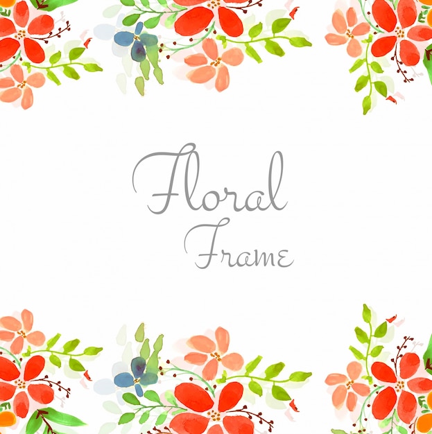 Fundo floral colorido abstrato cartão de casamento