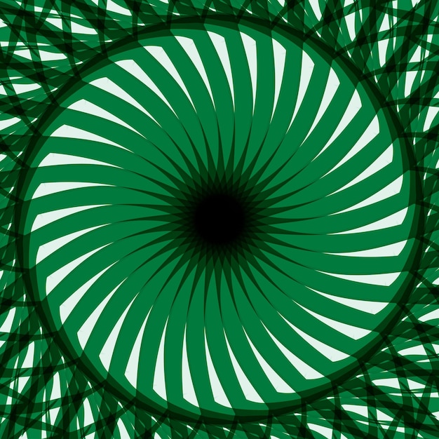 Fundo floral com vibração de cal verde gráficos de arte vetorial