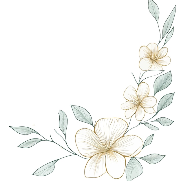 Fundo floral de design
