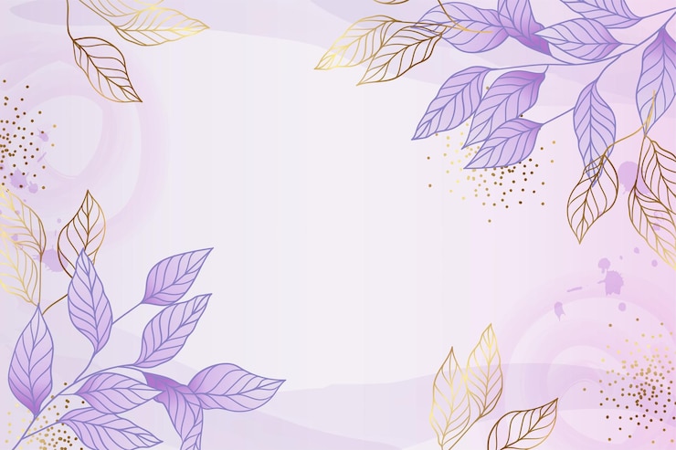 Fundo floral pintado à mão com aquarela