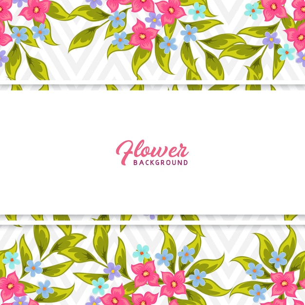 Vetor fundo floral