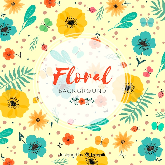 Fundo floral