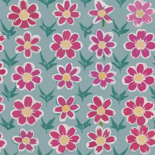 Vetor fundo floral