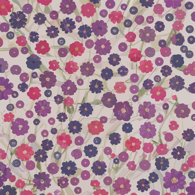 Vetor fundo floral