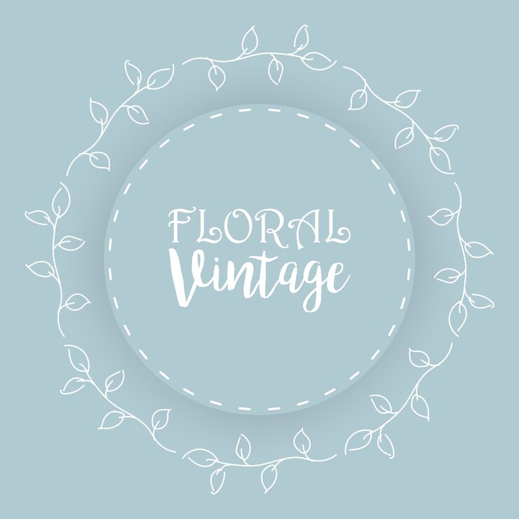 Vetor fundo floral