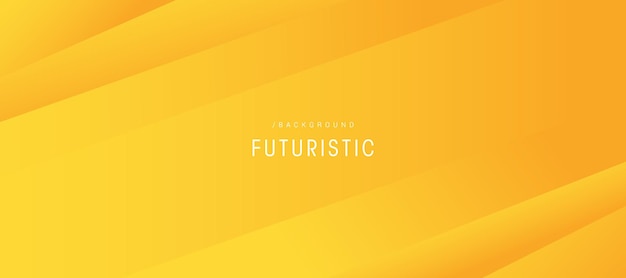 Fundo futurista amarelo abstrato