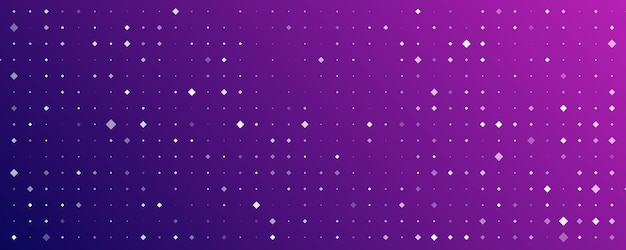 Fundo geométrico abstrato de quadrados roxo pixel fundo com ilustração vetorial de espaço vazio