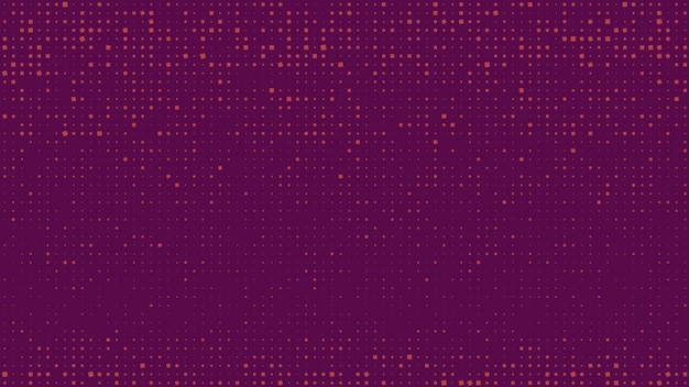 Fundo geométrico abstrato dos quadrados. fundo de pixel roxo com espaço vazio. ilustração vetorial