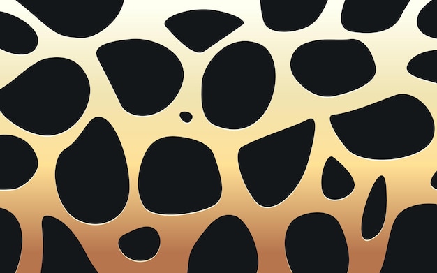 Fundo geométrico abstrato dourado. Pele de leopardo.