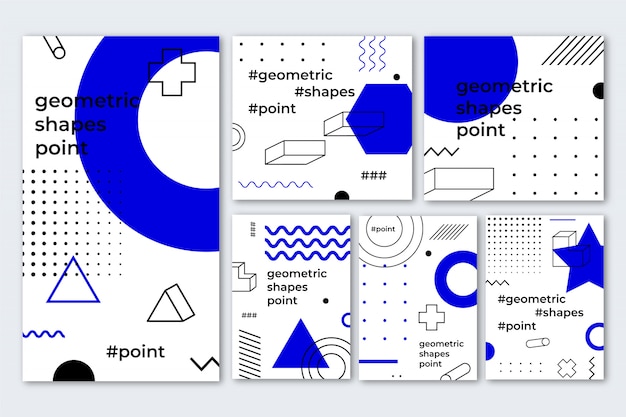 Fundo geométrico de design gráfico