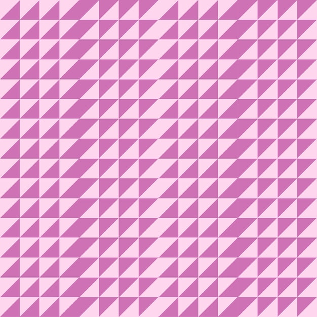 Fundo geométrico de textura padrão de triângulos rosa