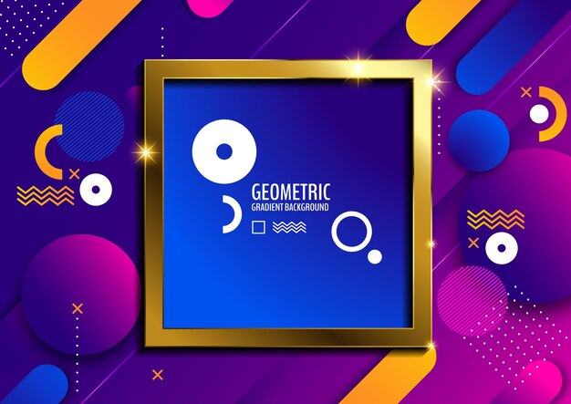 Fundo geométrico, gradiente mínimo