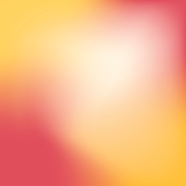 Fundo gradiente abstrato vermelho e amarelo. Ilustração vetorial