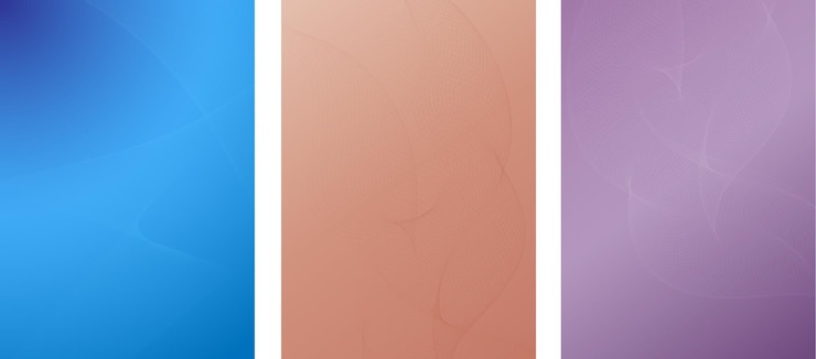 Vetor fundo gradiente colorido com formas lineares linhas coloridas onduladas modelo para a capa banner folheto e design de interiores